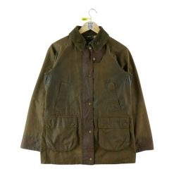Second life - Parka męska Bedale Barbour impregnowana khaki - Stan dobry. Zielone parki męskie Barbour, l, bez wzorów, eleganckie, bez kaptura. Za 383.36 zł.