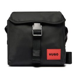 Saszetka HUGO. Czarne saszetki męskie Hugo, młodzieżowe, małe. Za 399.99 zł.