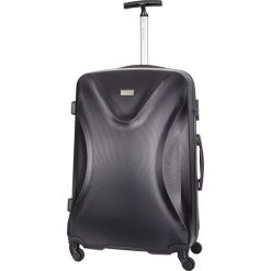 Walizka w kolorze czarnym - 103 l. Walizki męskie Platinium, z materiału. W wyprzedaży za 329.95 zł.