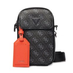 Saszetka Guess. Czarne saszetki męskie Guess, młodzieżowe, małe. Za 289.99 zł.