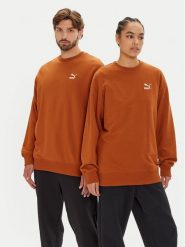 Puma Bluza Unisex Better Clasics 624244 Brązowy Relaxed Fit. Brązowe bluzy męskie Puma, m, bez wzorów, z bawełny, bez kaptura. Za 189.99 zł.
