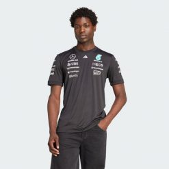 Koszulka Mercedes - Amg Petronas Formula One Team Driver. Białe buty sportowe męskie Adidas, z materiału, bez zapięcia, na fitness i siłownię. Za 369.00 zł.