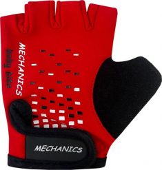 Mechanics Rękawiczki rowerowe dla dzieci Mechanics Kitty czerwone 3. Czerwone rękawiczki dziecięce Mechanics, bez wzorów. Za 27.83 zł.