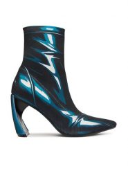 United Nude Botki Zuma Canvas HI 11061998202 Kolorowy. Brązowe botki damskie United Nude, z materiału, bez obcasa, na słupku, bez zapięcia. Za 1,449.00 zł.