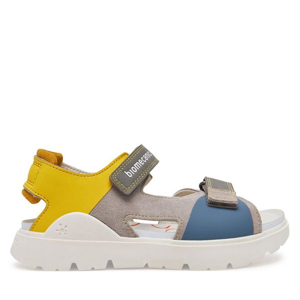 Sandały Biomecanics. Szare sandały chłopięce Biomecanics, bez zapięcia. Za 299.99 zł.