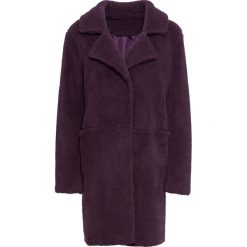 Płaszcz "baranek" bonprix lila. Płaszcze damskie marki MAKE ME BIO. Za 219.99 zł.