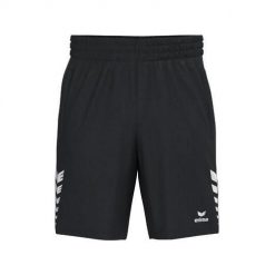 Szorty Erima Celebrate 125. Czarne szorty sportowe damskie Erima, na lato, bez wzorów, na fitness i siłownię. Za 279.99 zł.