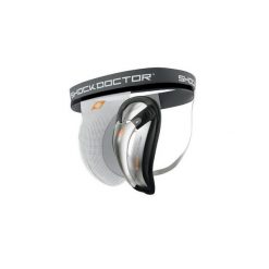 Spodenki kompresyjne Core Shock Doctor czarne wygodne. Białe krótkie spodenki sportowe męskie SHOCK DOCTOR, s, bez wzorów, z materiału. Za 255.50 zł.