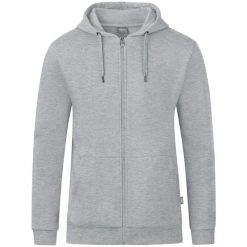 Kurtka Jako Organic. Szare kurtki męskie Jako, m, bez wzorów, z bawełny, biznesowe, z kapturem. Za 327.00 zł.