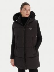 Guess Kurtka przejściowa 179613 Czarny Classic Fit. Czarne kurtki damskie Guess, l, z aplikacjami, z syntetyku, bez kaptura. Za 449.99 zł.