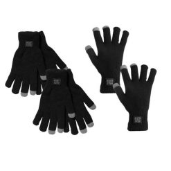 Damskie rękawiczki termiczne z technologią Itouch Black rozmiar uniwersalny 4. Czarne rękawiczki damskie HEAT KEEPER, bez wzorów, eleganckie. Za 182.50 zł.