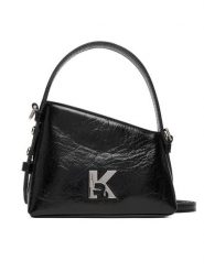 Karl Lagerfeld Jeans Torebka B1W30189 Czarny. Czarne torebki do ręki damskie Karl Lagerfeld Jeans, bez wzorów, z jeansu, bez dodatków. Za 639.99 zł.