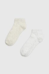 Skarpety 2-pack. Skarpety damskie MOODO, bez wzorów, z bawełny. Za 27.99 zł.