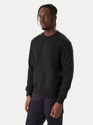 C.P. Company Bluza RCCMSS713A005086W Czarny Regular Fit. Czarne bluzy męskie C.P. Company, m, bez wzorów, z bawełny, bez kaptura. Za 839.99 zł.