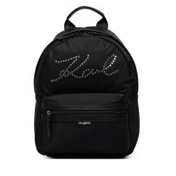 Plecak Karl Lagerfeld Kids. Czarne torby i plecaki dziecięce Karl Lagerfeld Kids. Za 353.99 zł.