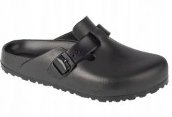 Birkenstock Boston Essentials EVA 127103 Czarne 41. Czarne klapki damskie Birkenstock, bez wzorów, sportowe, bez obcasa. Za 248.89 zł.