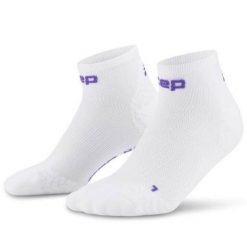 Damskie skarpety kompresyjne sportowe za kostkę low cut Core Run Ultralight CEP. Białe skarpety damskie CEP, bez wzorów, z elastanu. Za 79.00 zł.