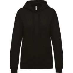 Bluza damska z kapturem Kariban. Białe bluzy damskie KARIBAN, m, bez wzorów, z bawełny, z kapturem. Za 144.00 zł.