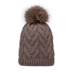 Czapka BUFF KNITTED & FLEECE BAND BEANIE CARYN COBBLESTONE. Brązowe czapki i kapelusze damskie Buff, na zimę, bez wzorów, sportowe. W wyprzedaży za 118.93 zł.