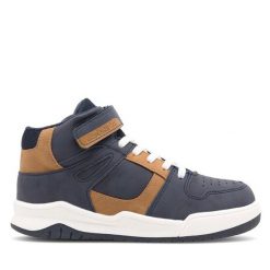 Sneakersy Action Boy. Niebieskie trampki i tenisówki chłopięce Action Boy, bez wzorów, bez zapięcia. Za 149.99 zł.