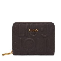 Portfel Liu Jo. Brązowe portfele damskie Liu Jo, bez wzorów. Za 249.99 zł.