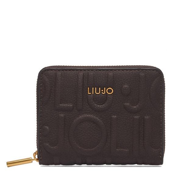 Portfel Liu Jo. Brązowe portfele damskie Liu Jo, bez wzorów. Za 249.99 zł.
