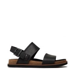 Sandały Timberland. Czarne sandały męskie Timberland, bez zapięcia. Za 309.99 zł.