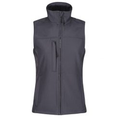 Ocieplana Damska Softshell. Szare kurtki sportowe damskie Regatta, m, bez wzorów, z softshellu, bez kaptura, trekkingowe. Za 116.99 zł.