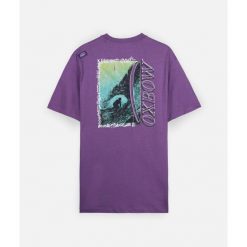Koszulka Oxbow Cave fioletowa. Fioletowe koszulki sportowe męskie Oxbow, bez wzorów, bez kołnierzyka, bez ramiączek. Za 156.51 zł.