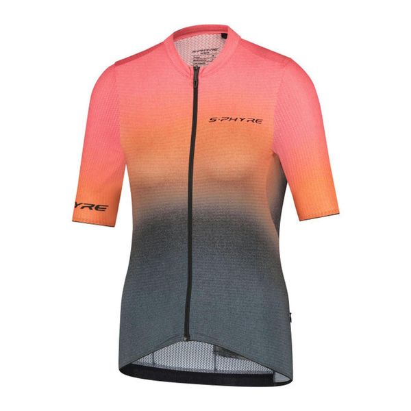 Damski jersey Shimano S-phyre Leggera. Czerwone koszulki sportowe damskie Shimano, s, bez wzorów, z jersey, bez kołnierzyka, bez ramiączek, rowerowe. W wyprzedaży za 573.75 zł.