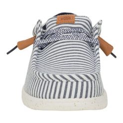 Buty HEY DUDE WALLY FUNK NU PREP Niebieski. Niebieskie buty sportowe męskie SENZA MARCA, z tkaniny, bez zapięcia, na fitness i siłownię. Za 279.99 zł.