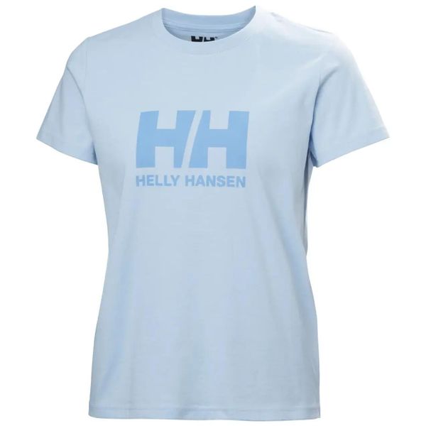 Koszulka damska Helly Hansen Logo 3.0. Niebieskie t-shirty damskie Helly Hansen, xs, bez wzorów, z bawełny, bez kołnierzyka. Za 188.50 zł.