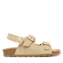 Sandały Mayoral. Brązowe sandały chłopięce Mayoral, bez zapięcia. Za 229.99 zł.