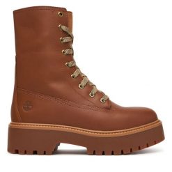 Trapery Timberland. Brązowe śniegowce i trapery damskie Timberland. Za 779.99 zł.