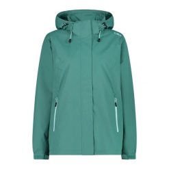Damska wiatrówka CMP. Zielone kurtki damskie CMP, s, bez wzorów, bez kaptura. Za 349.40 zł.