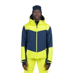 Kurtka narciarska męska Rossignol Wispile. Czerwone kurtki męskie Rossignol, l, bez wzorów, z elastanu, bez kaptura, narciarskie, primaloft. Za 1,369.00 zł.