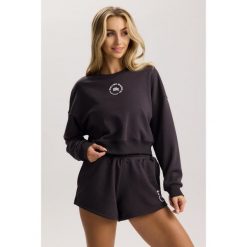 Damska bluza sportowa Rough Radical Active Crop Top. Szare bluzy sportowe damskie ROUGH RADICAL, m, bez wzorów, bez kaptura, na fitness i siłownię. W wyprzedaży za 144.42 zł.
