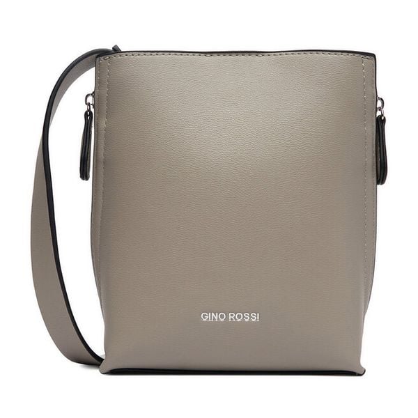 Torebka GINO ROSSI. Szare listonoszki damskie Gino Rossi, bez wzorów, bez dodatków. Za 138.99 zł.