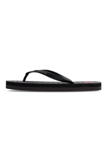 Klapki Hummel Flip Flop 1.0. Szare klapki damskie Hummel, bez wzorów, z materiału, eleganckie, bez obcasa. Za 117.00 zł.