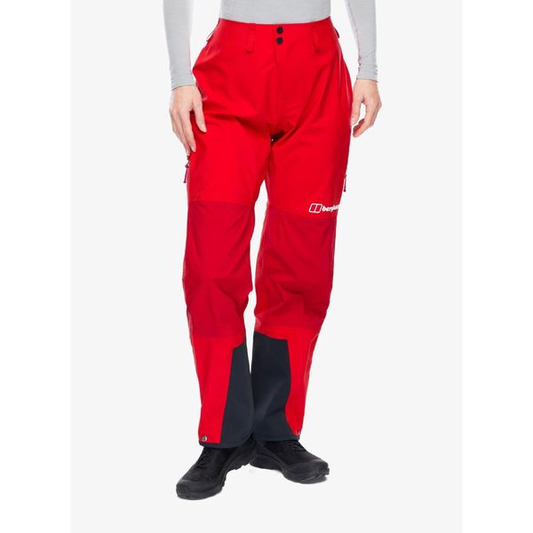 Spodnie damskie w góry Berghaus MTN Seeker GTX Pant. Czerwone spodnie sportowe damskie Berghaus, l, bez wzorów, trekkingowe. Za 692.99 zł.