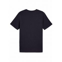 Męska koszulka PUMA Class z grafiką PUMA New Navy Blue. Niebieskie buty sportowe męskie Puma, z gumy, bez zapięcia, na fitness i siłownię. Za 85.99 zł.