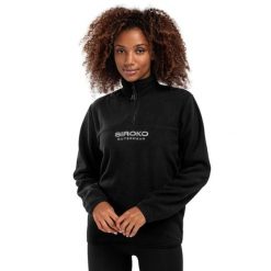 Bluza z grubego polaru damska Shadow-W SIROKO. Czarne bluzy sportowe damskie SIROKO, xl, bez wzorów, z polaru, bez kaptura, narciarskie. W wyprzedaży za 152.00 zł.