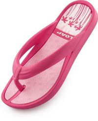 Damskie klapki Loap Phinea różowe. Czerwone klapki damskie Scarpa, bez wzorów, z materiału, bez obcasa, na płaskiej podeszwie. Za 57.34 zł.