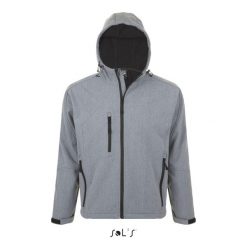Windbreaker Sol's Replay. Szare kurtki męskie SOL'S, m, bez wzorów, bez kaptura. W wyprzedaży za 304.00 zł.