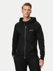 BOSS Bluza Authentic 50545573 Czarny Regular Fit. Czarne bluzy męskie Boss, l, bez wzorów, z bawełny, bez kaptura. Za 499.99 zł.