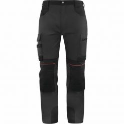 Delta Plus - SPODNIE ROBOCZE 9 kieszeni drelich: 60% bawełna 40% poliester 280 g/m wzmocnienia poliamid Oxford Cordura granatowo-czarny 3XL. Czarne spodnie sportowe męskie DELTA PLUS, m, bez wzorów, z bawełny. Za 277.92 zł.