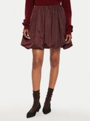 Herskind Spódnica mini Evans 5202155 Bordowy Regular Fit. Czerwone spódnice damskie Herskind, bez wzorów, z syntetyku, mini. Za 479.99 zł.