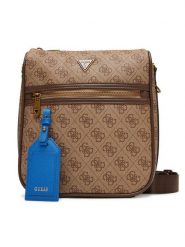 Guess Saszetka HMMILO P5417 Brązowy. Brązowe saszetki męskie Guess, ze skóry. Za 249.99 zł.