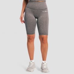 Spodenki damskie fitness slim Core Storm. Szorty sportowe damskie GYMBEAM, s, bez wzorów, z elastanu, z podwyższonym stanem, do biegania. Za 76.90 zł.