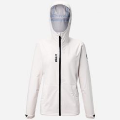 Kurtka przeciwdeszczowa damska MILLET Seneca Storm 3L Jkt W. Brązowe kurtki damskie Millet, l, bez wzorów, z hardshellu, z kapturem. Za 629.00 zł.